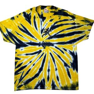 Wake Forest Basketball Walking Demon Deacon Tie Dye Men’s Adult t-shirt size XL